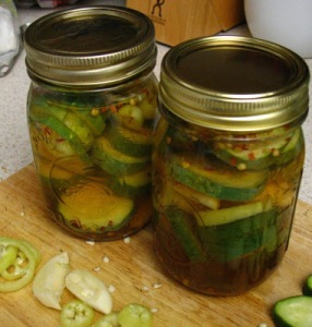 a pickle jar